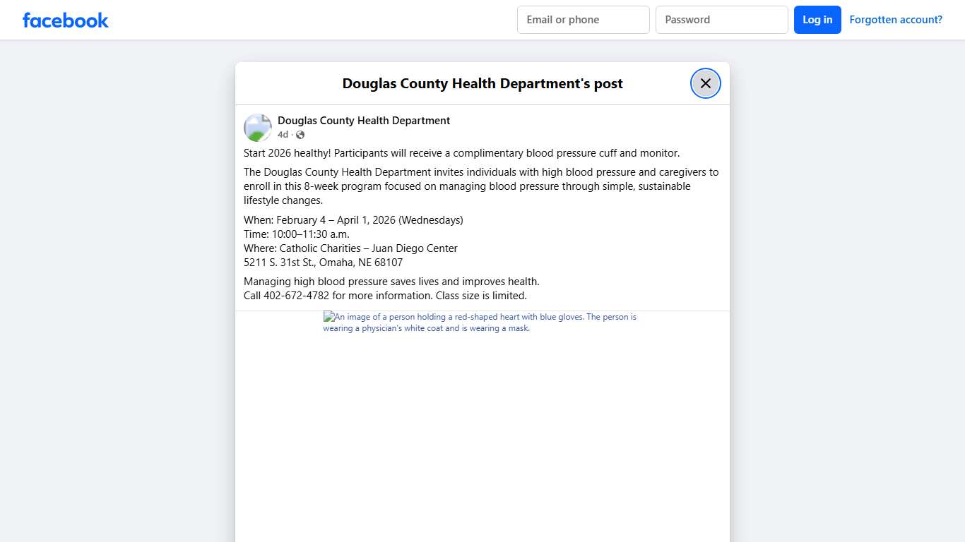 Start 2026 healthy!... - Douglas County Health Department Facebook